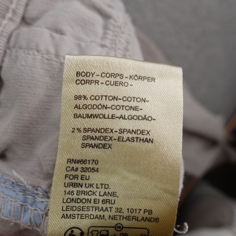 We the Free Pants Womens Beige 28X30 Jayde High Rise Flare Corduroy Bareback - Picture 11 of 12